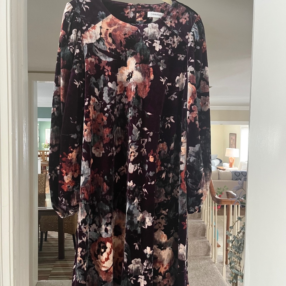 Calvin Klein Floral Dress